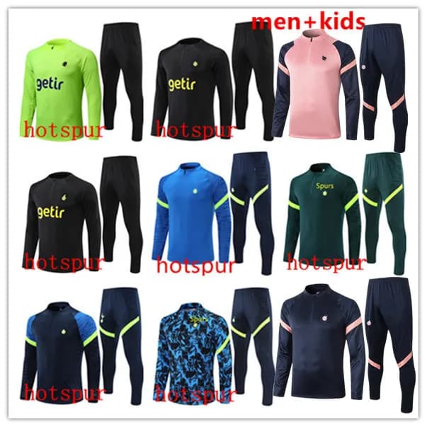 2023 Half zipper hot spurs tracksuit soccer SET training suit TOTTENHAM Long sleeve KANE tracksuit football jacket chandal futbol survetement 666